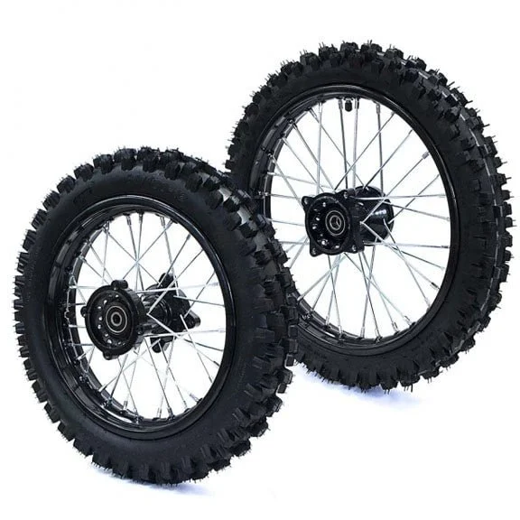 17/14 - Pit Bike Wheel & Tyre set