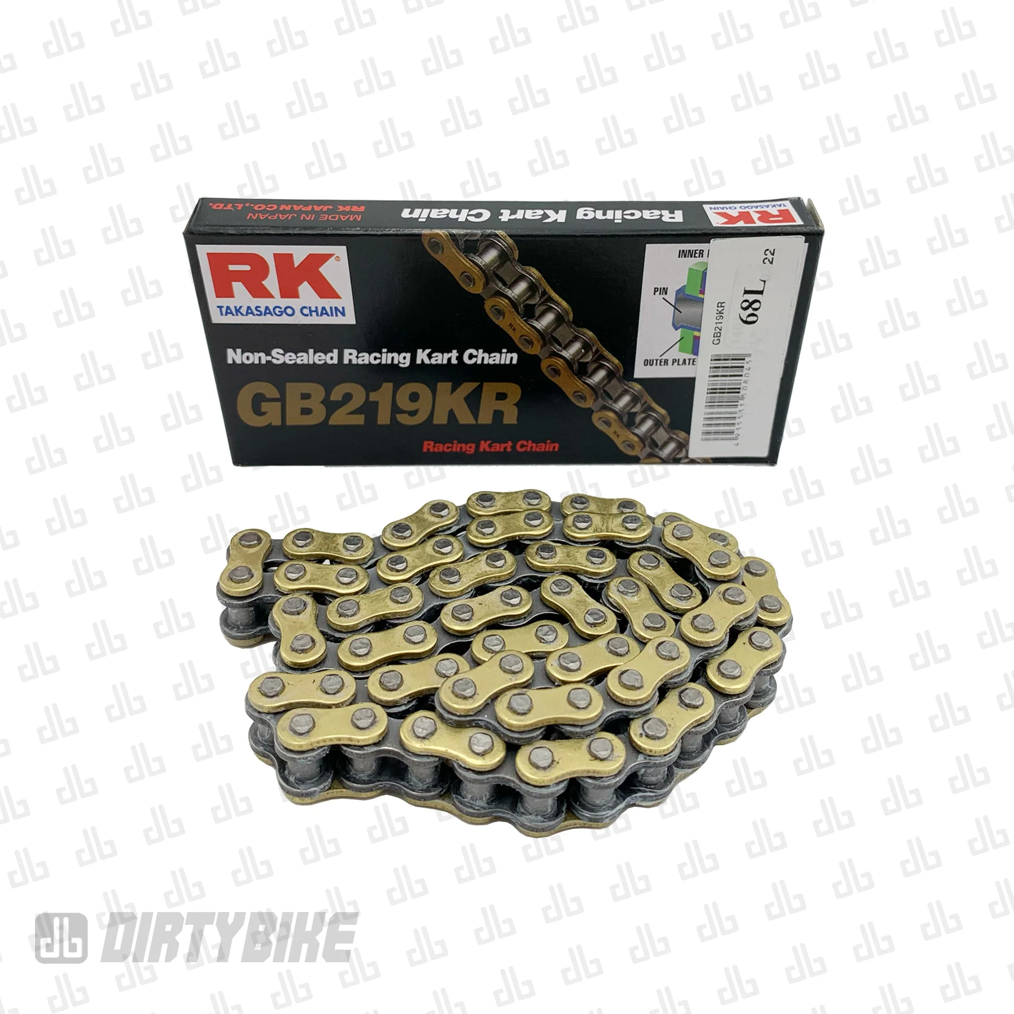 DirtyBike 219 Primary Drive Replacement Chain | Surron Light Bee Primary Drive Kits