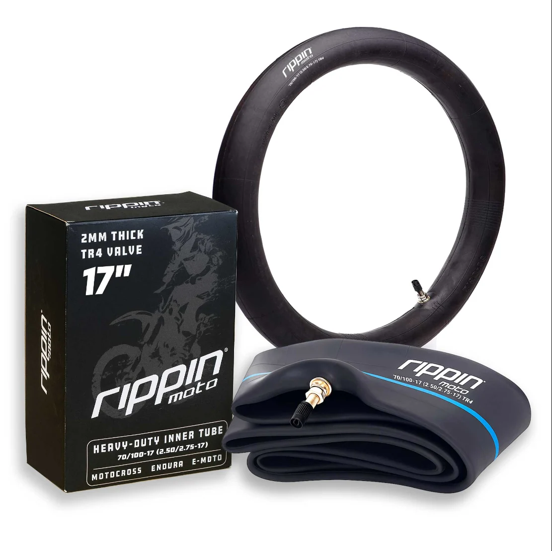 70/100-17 Dirt Bike Inner Tube for E-moto (2.25/2.75-17) 10mpa - 2mm Thick