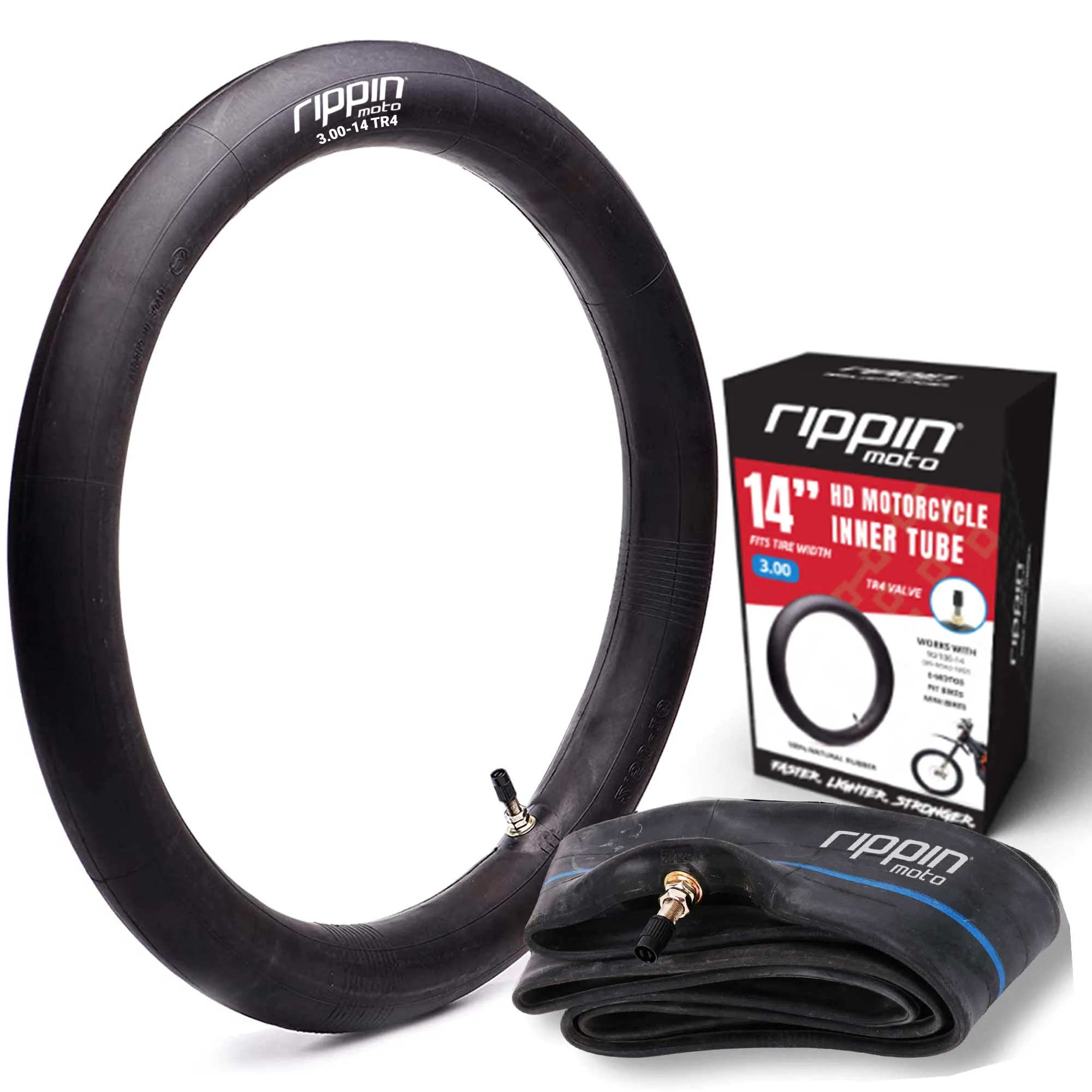 90/100-14 Dirt Bike Inner Tube for Mini E-Moto/ Pit bikes (3.00-14) 10mpa - 2mm Thick