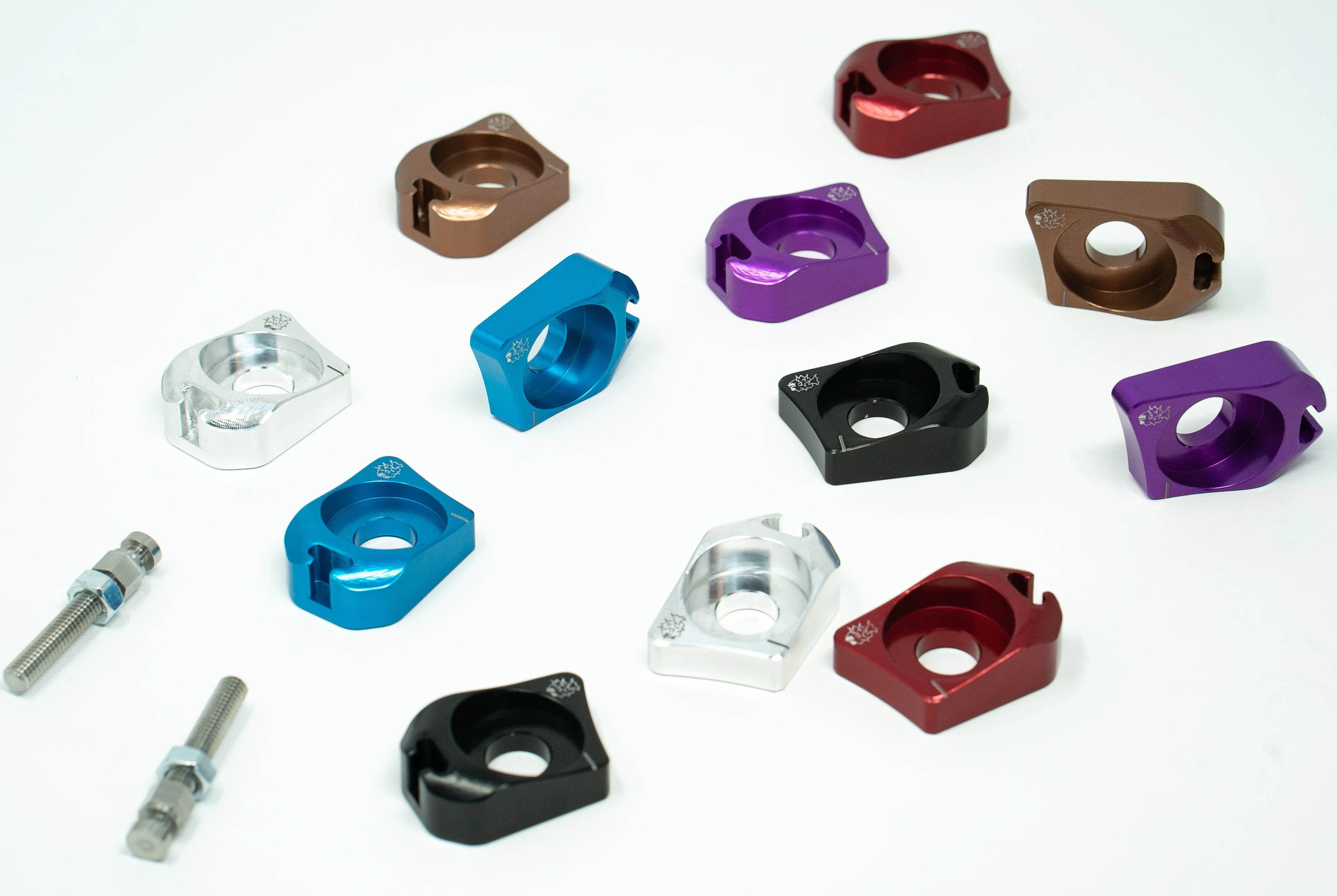Axle Block Set | Sur Ron Swingarm | By Prickly Motorsports
