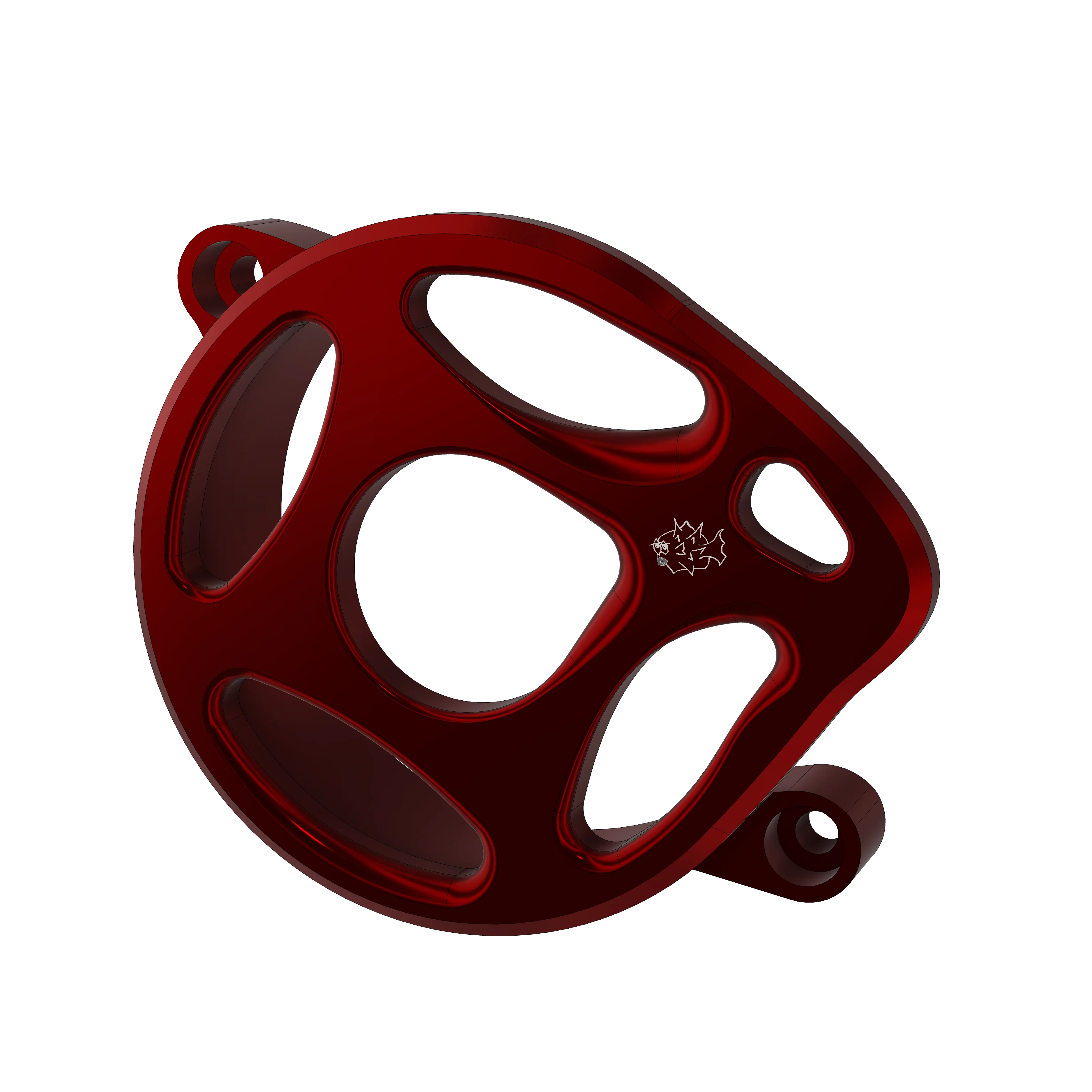 Belt Sprocket Cover | Sur Ron Ultra Bee | By Prickly Motorsports