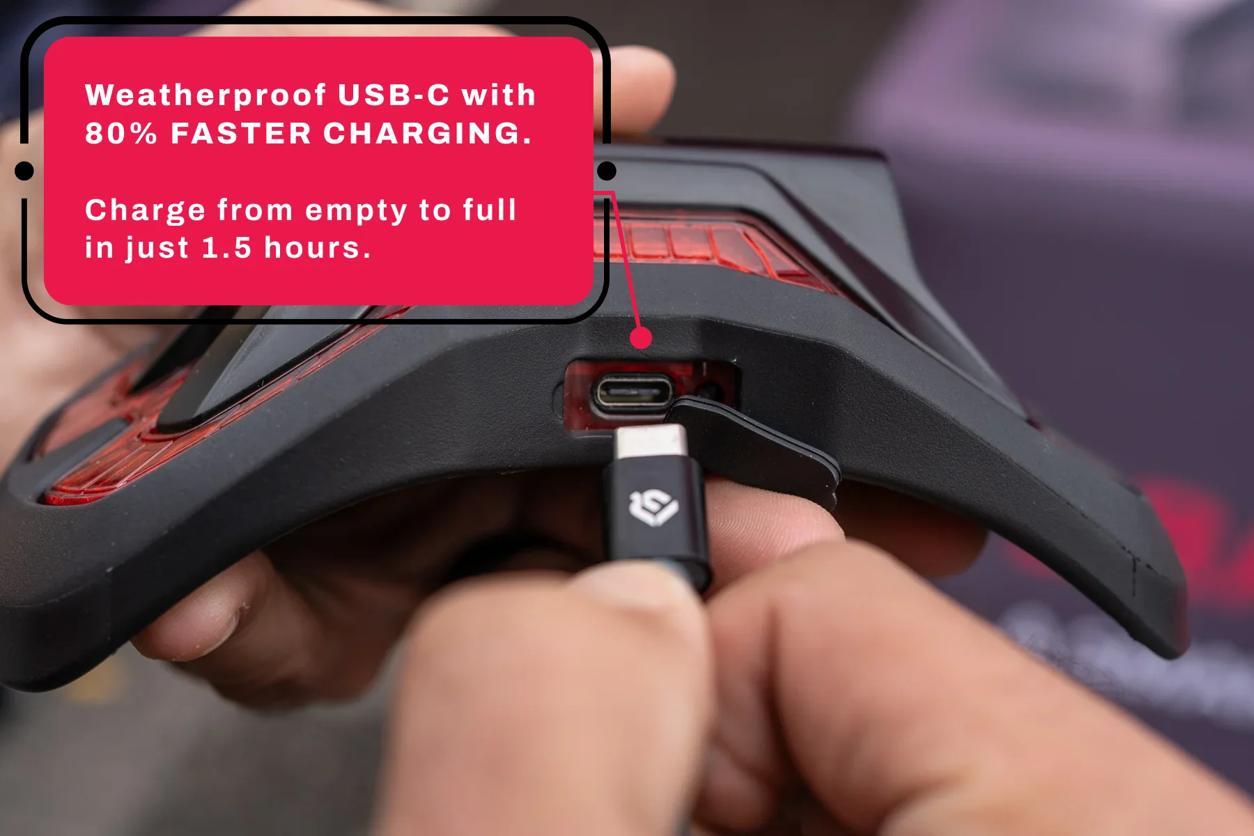 Brake Free LED Brake Light  USB-C