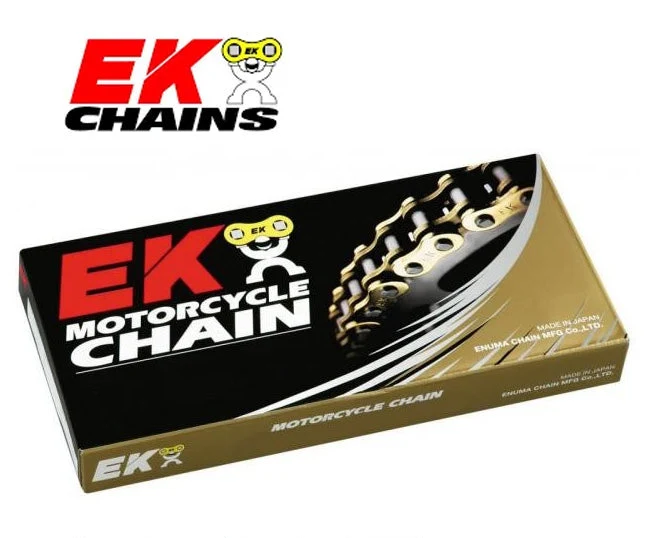 EK 520 MVXZ Quadra-X 120-Link Ring Chain by EK Chain | Electric & Gas Motorcycles