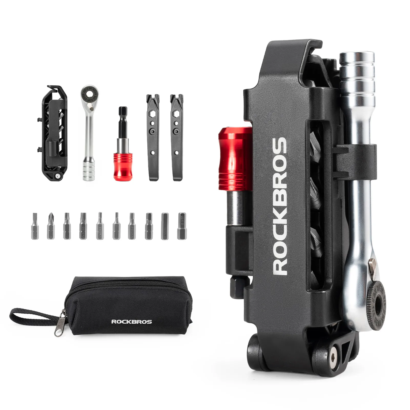 ROCKBROS Folding Ratchet Tool Kit | Bicycle and Home Repairs