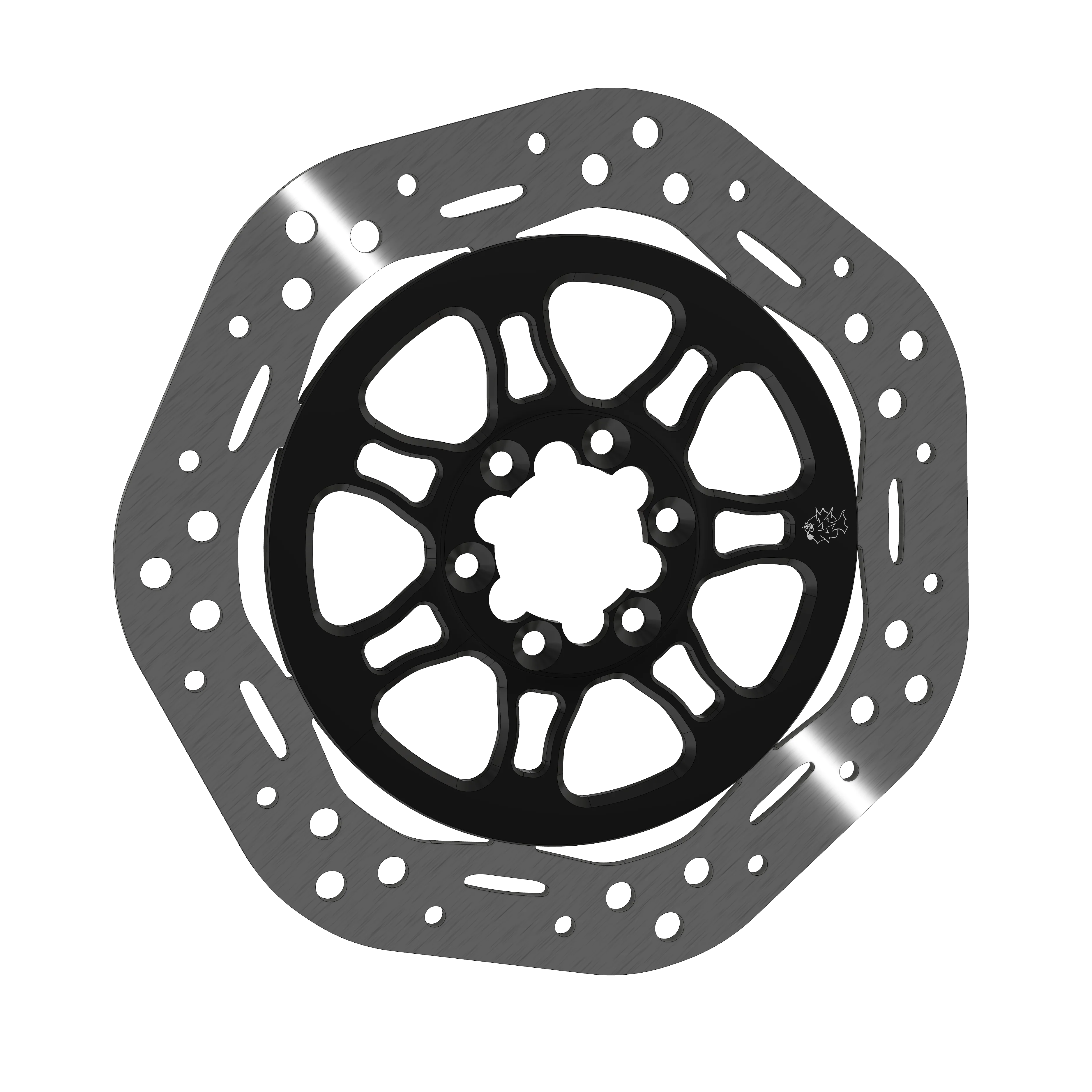 Full Floating Brake Rotor 230mm | Sur Ron LBX & Talaria | By Prickly Motorsports