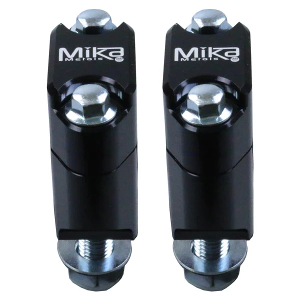 Mika Metals billet 1 1/8th Dirt bar clamps