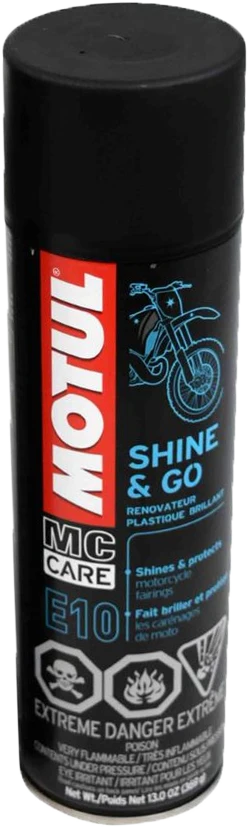 Motul Shine & Go (13oz) | Moto Detailing Spray | By Motul