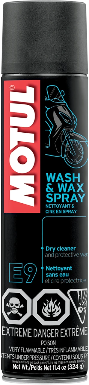 Motul Wash & Wax (11.4oz) | Dry Cleaner + Wax | By Motul