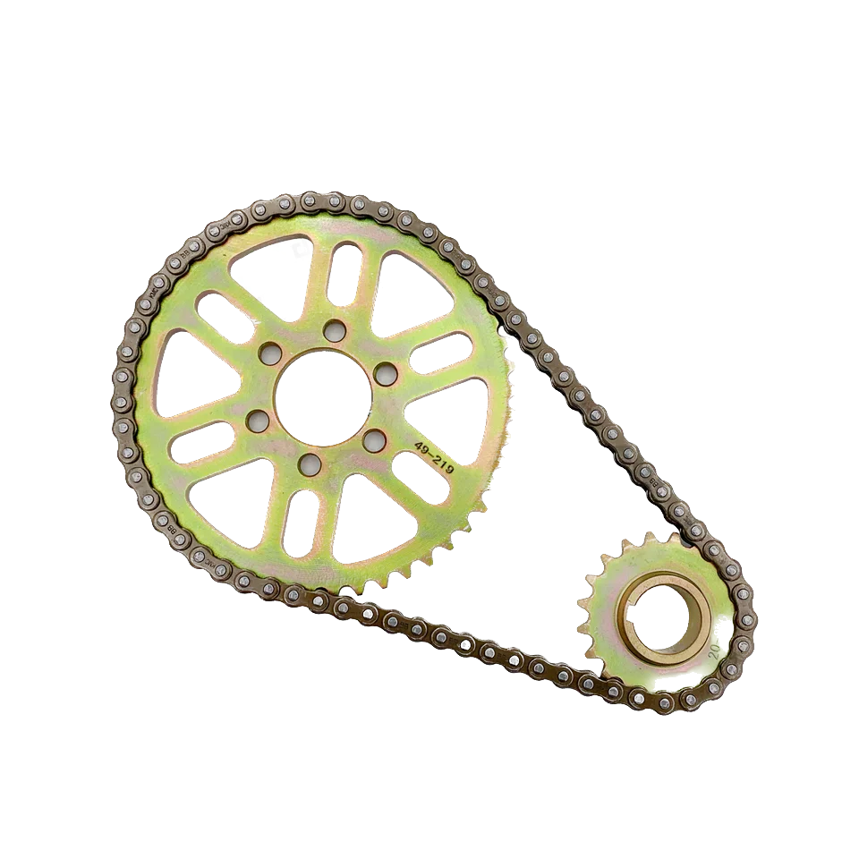 Primary Belt To 219 Chain Conversion Light weight and Quiet Kit for E-ride Pro, SurRon LBX
