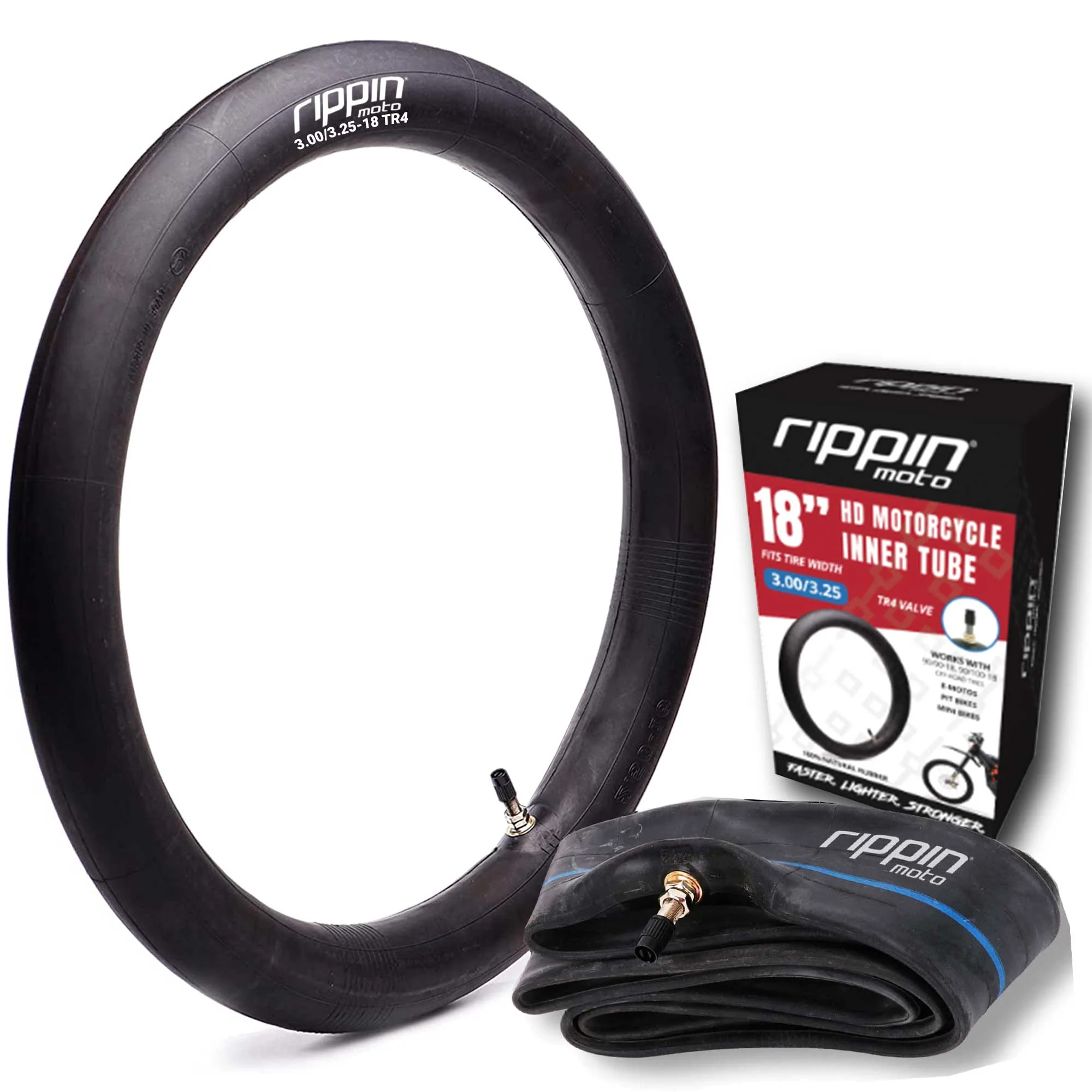 Rippin Moto 90/90-18 (3.00/3.25-18) Dirt Bike Inner Tube | E-Moto Fitment | By Rippin Moto