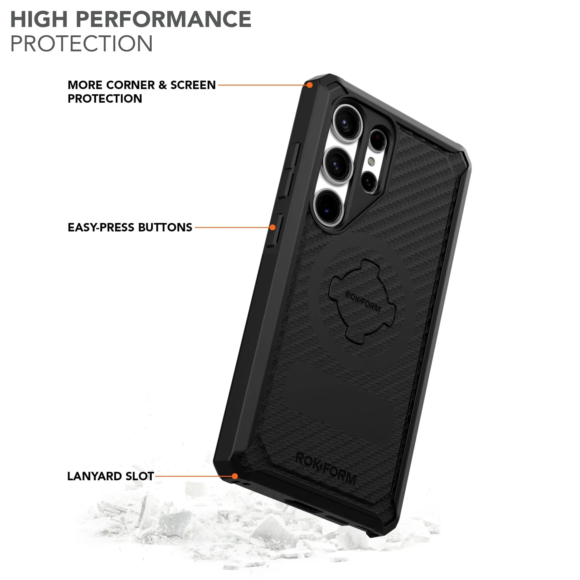 Rugged Case - Samsung Galaxy S24 models |+ Ultra 5G | by ROKFORM