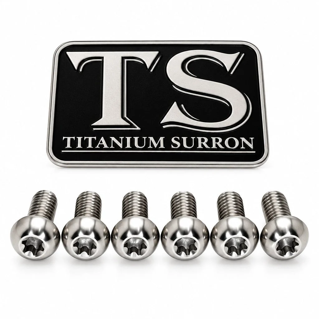 Titanium Fork Guard Bolts | E-Moto &amp; MTB Forks(Most Forks)