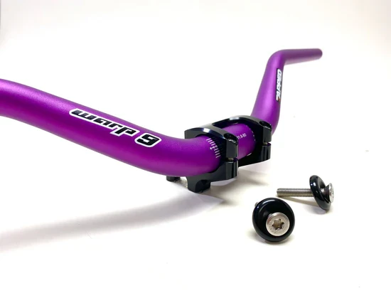 Warp 9 1 1/4 tapped Emoto Handle bar W/ Scott Deuce grip combo