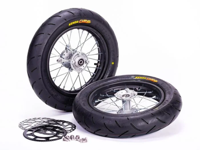 EBOX SUPERMOTO WHEELS & TYRE SET 12 - /12 -