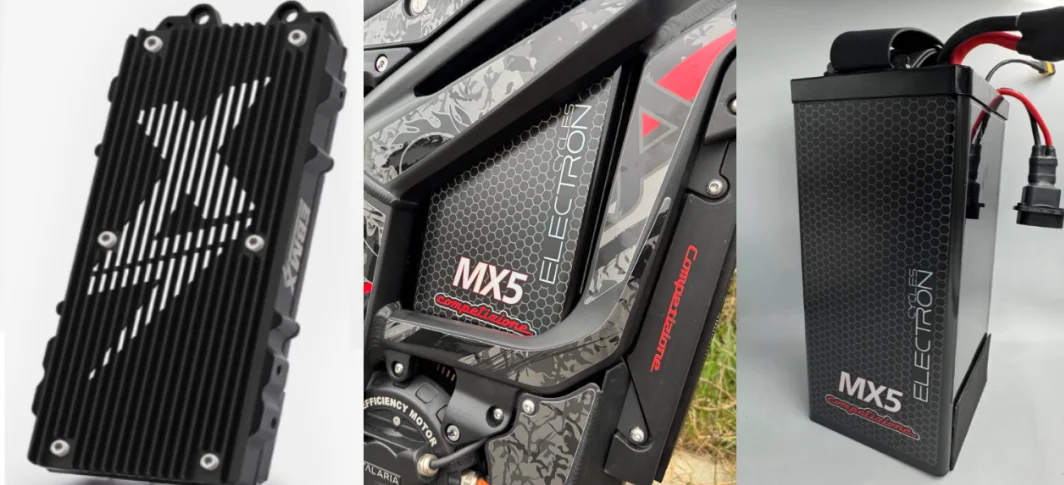 Electron Cycles Talaria Sting MX5 Pro Competizione 82v Kit: EBMX X9000 v2, 81.4v Long Range 4060Wh Battery - View 3