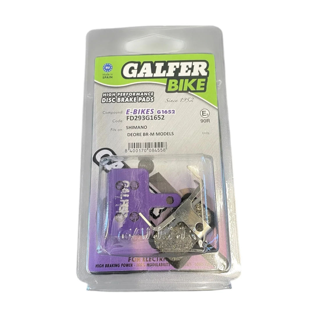 GALFER DEORE BR-M EBOX & REVVI BRAKE PADS E-BIKE RATED - View 3