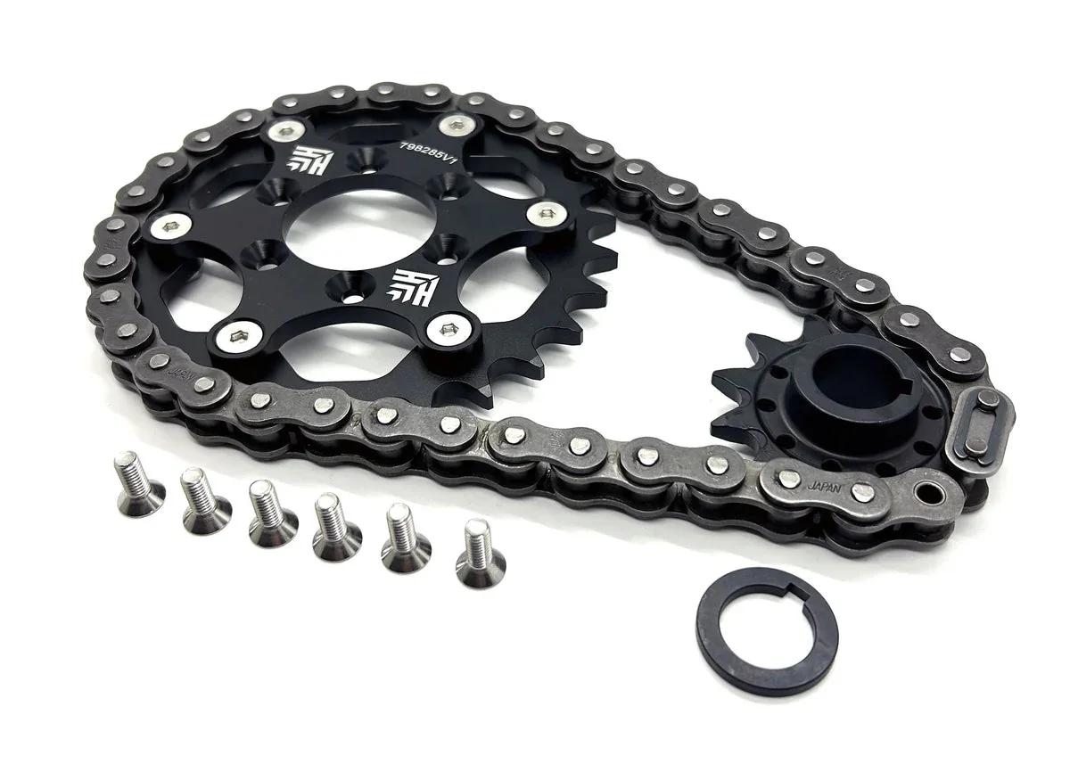GritShift Heavy Hitter 520 Primary Drive Conversion OEM/EBMX Ultra Motors