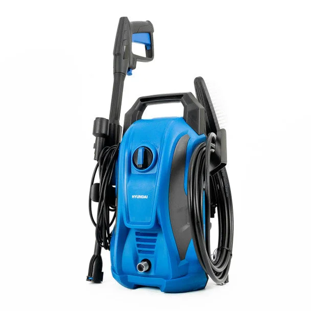 Hyundai 135Bar / 1740psi Electric Pressure Washer, 7.1L/min, 1600W Powerful Motor with Hose & Attachments | HYW1600E - View 3