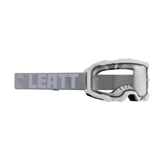 LEATT GOGGLE VELOCITY 4.5 WHITE CLEAR