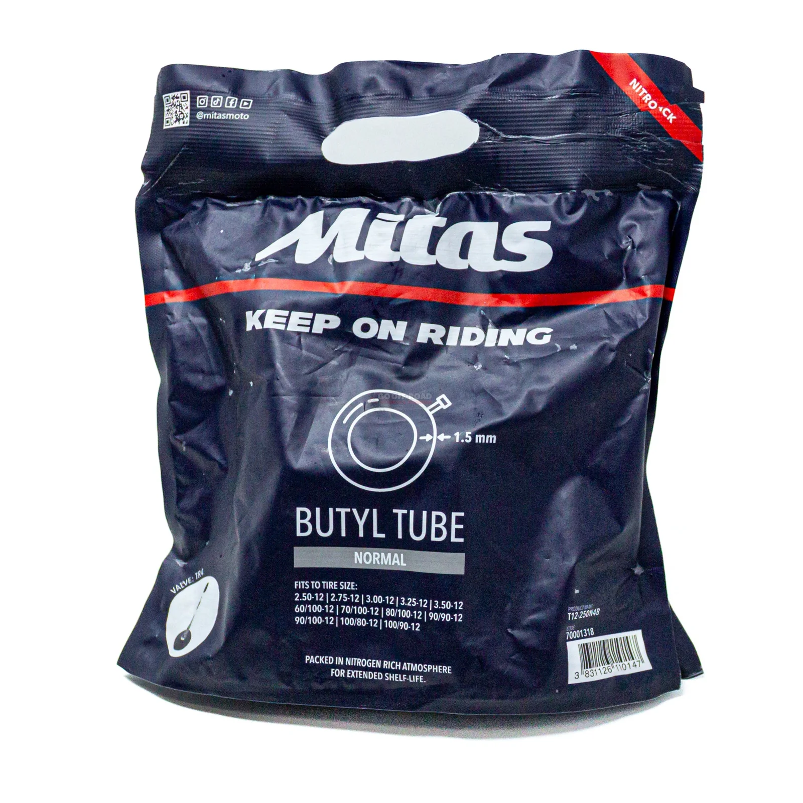 Mitas Normal Inner Tube 12 -