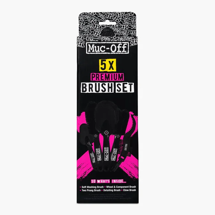 MUC-OFF 5x Premium Brush Kit - View 3