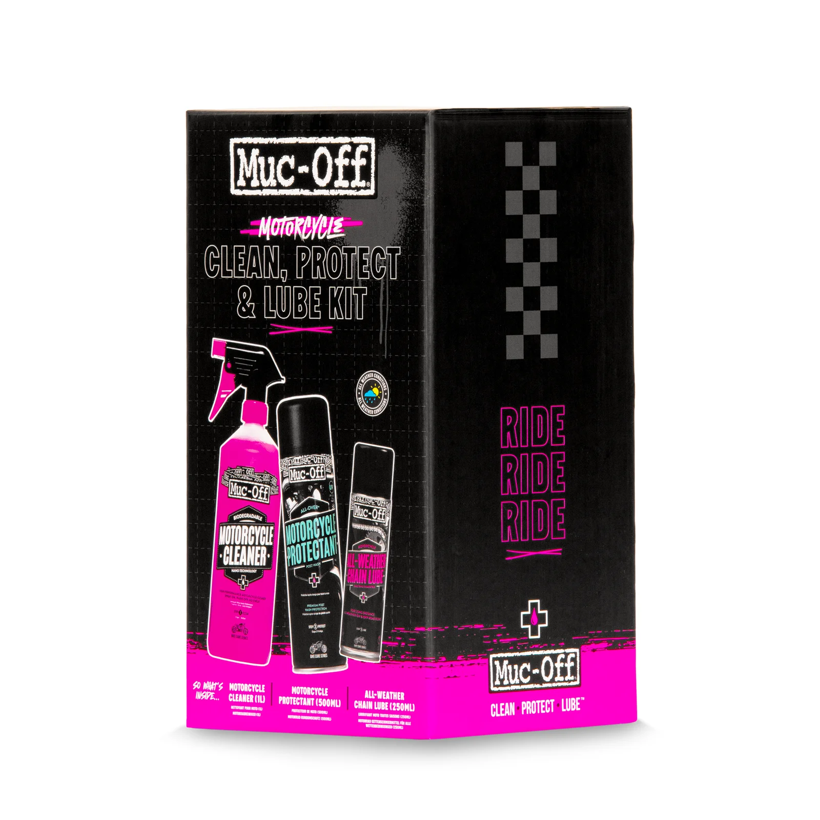 MUC OFF MOTORCYCLE CLEAN PROTECT LUBE KIT V2 - View 3