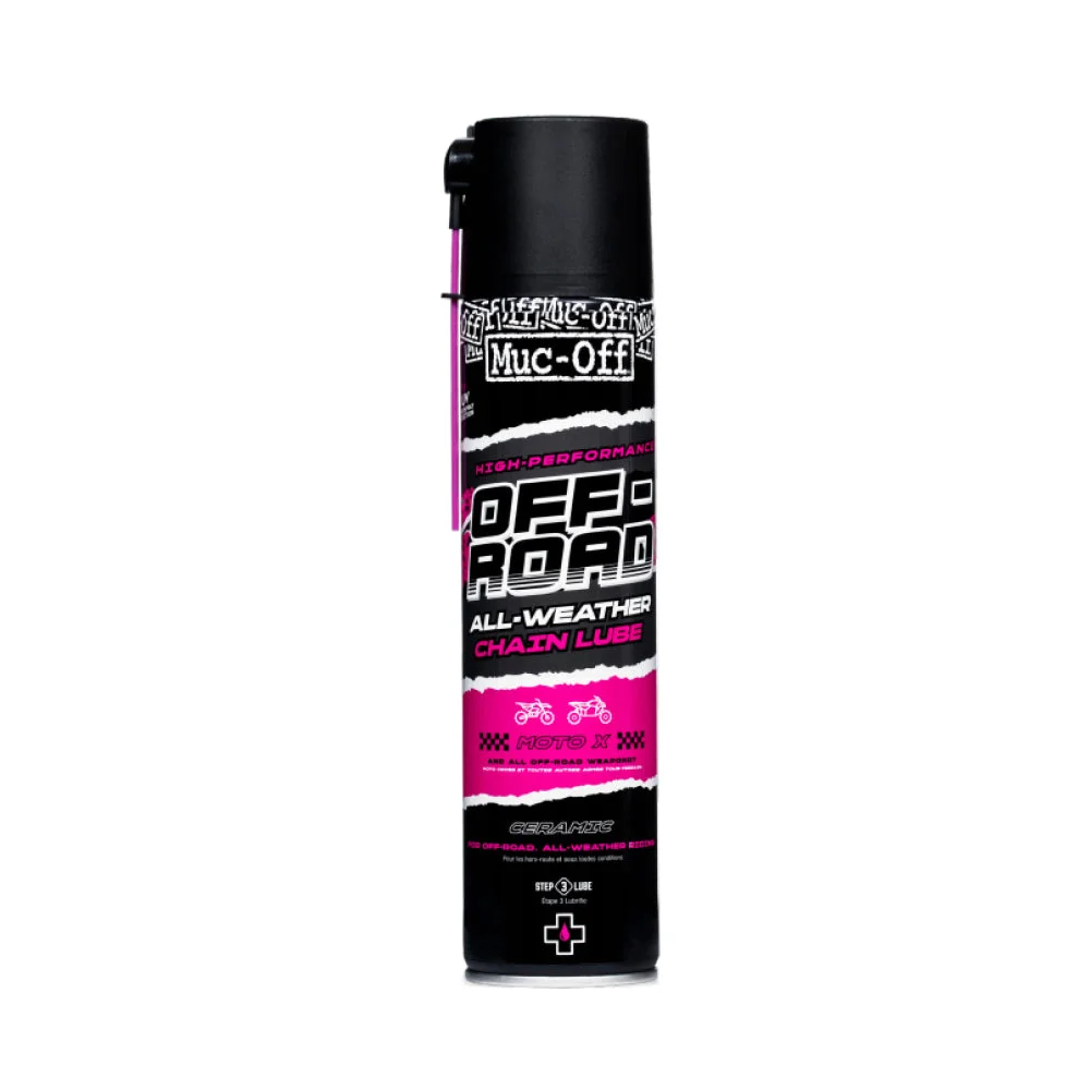 MUC-OFF OFF-ROAD ALL WEATHER CHAIN LUBE 400ML