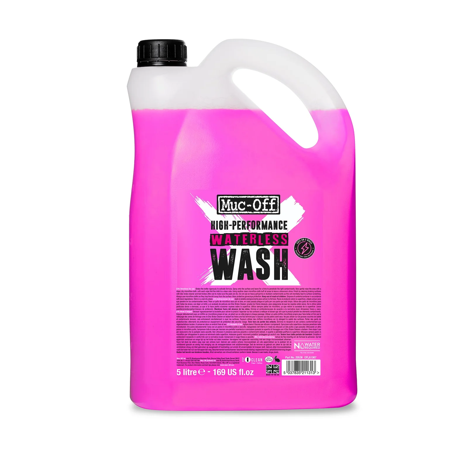 MUC-OFF WATERLESS WASH 5L