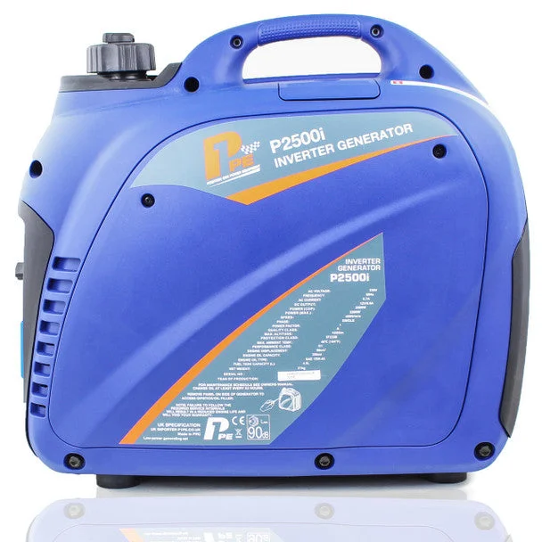 P1 2200W / 2.2kW Petrol Invertor Generator, Portable, Lightweight Suitcase Style with DC & USB | P2500i - View 2