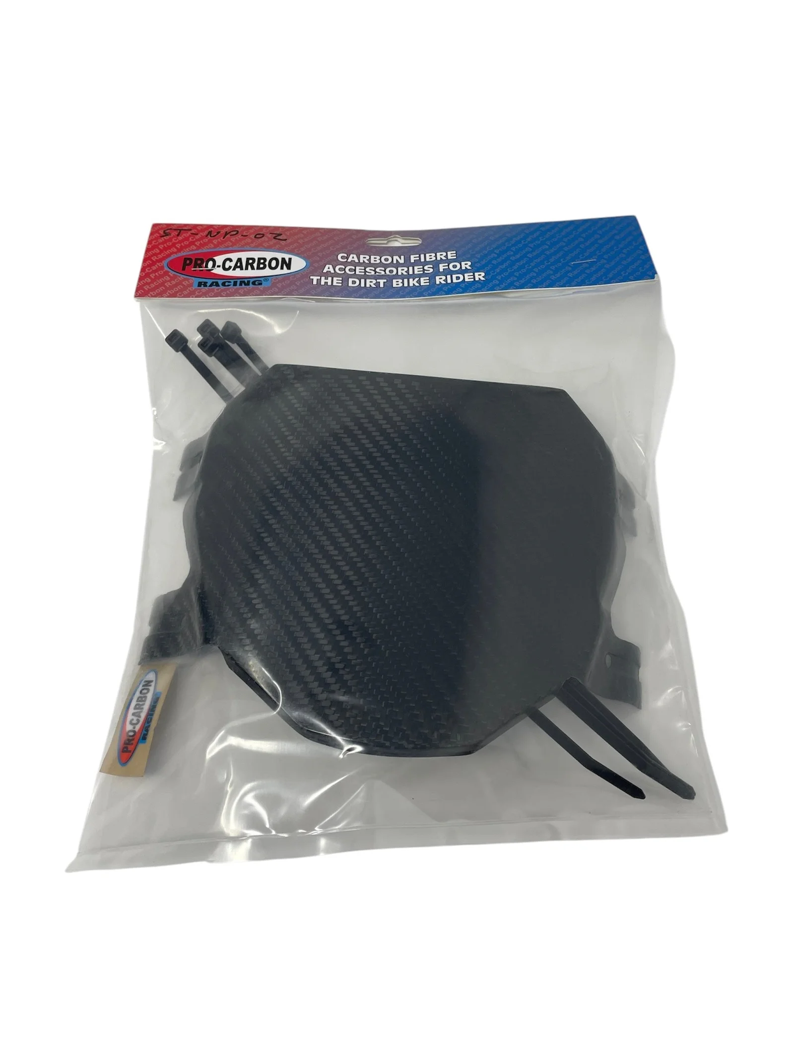 Pro-Carbon Racing Talaria Genuine Carbon Fibre Number Board - View 3