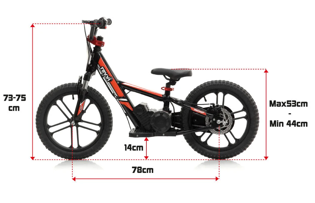 REVVI 16 - PLUS ELECTRIC BALANCE BIKE - View 2