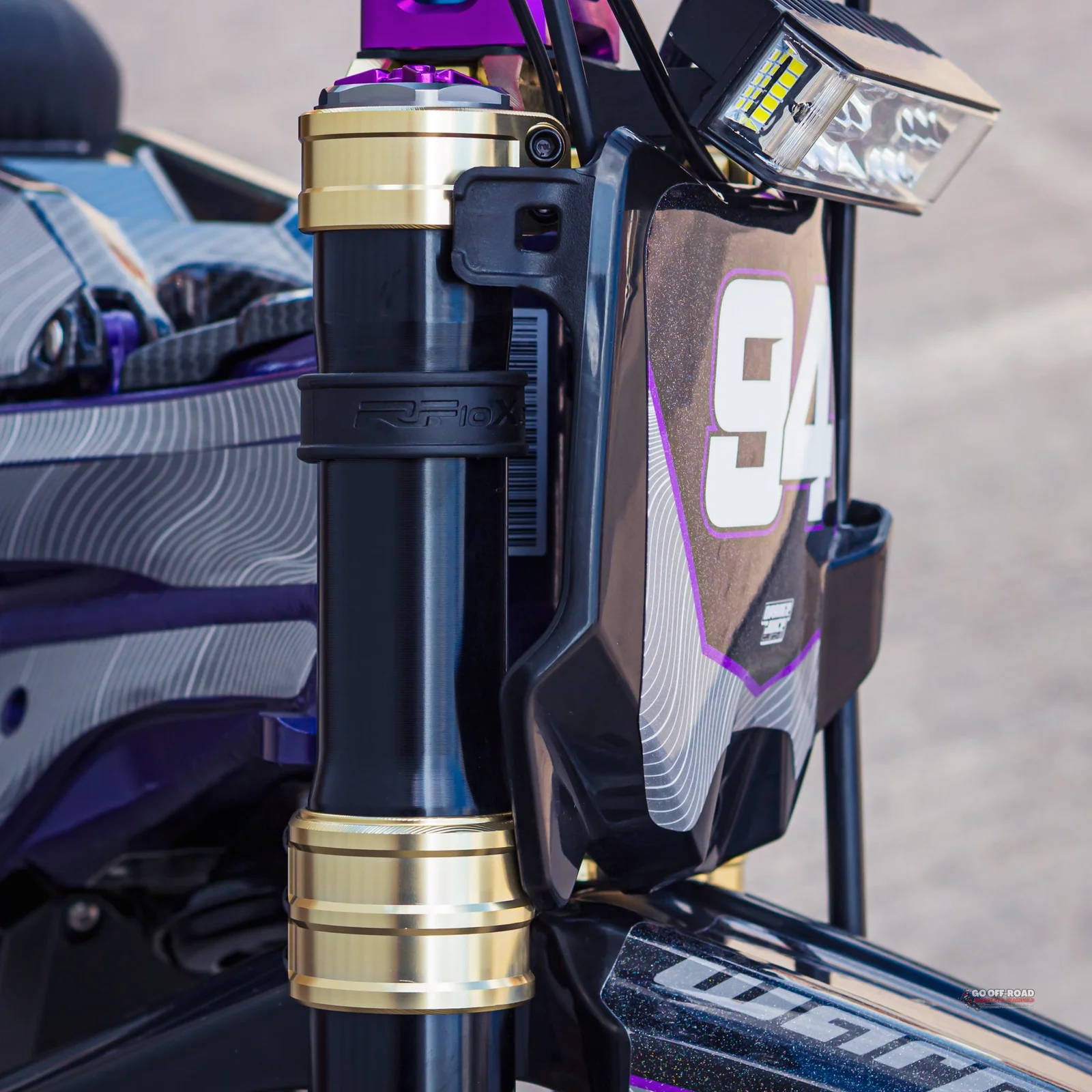 RFLOXA Hawk31 Max Front Fork for Sur Ron & Talaria Sting - GOLD CROWN - View 4