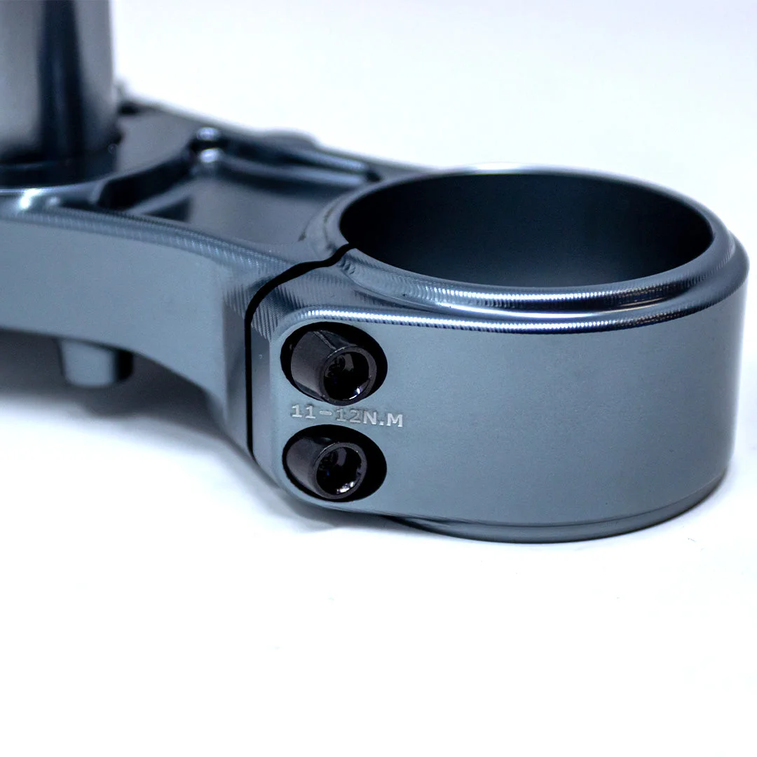 Rfloxa Standard Silver Triple Clamps - View 4