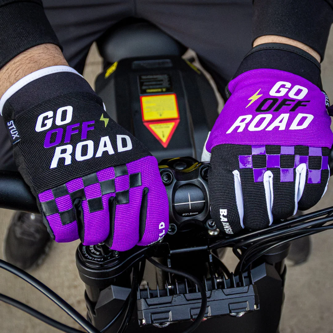 STUX GO OFF ROAD RIDING GLOVES ADULT - View 3