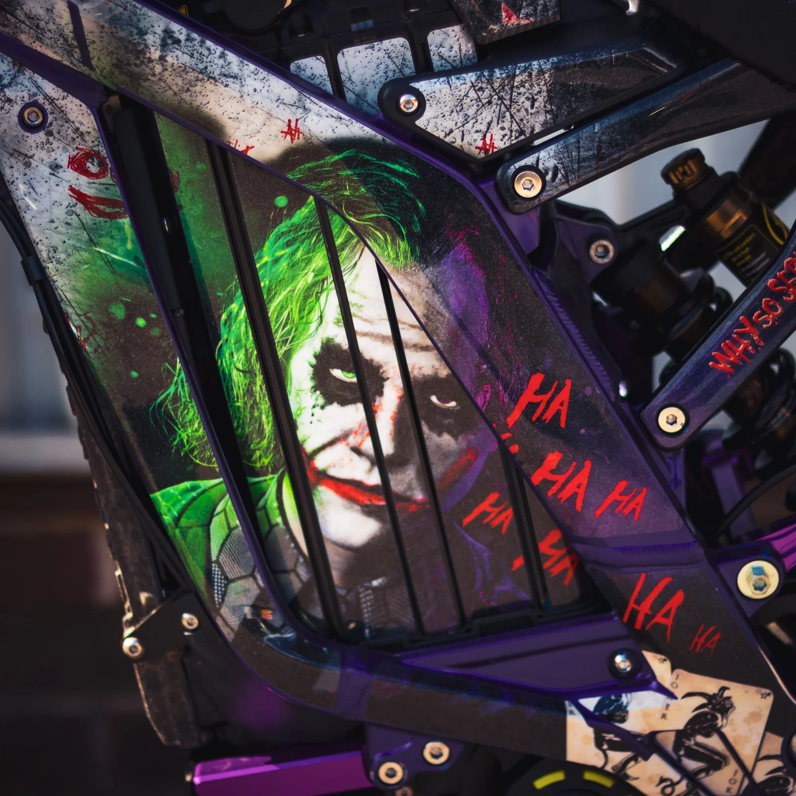 Sur Ron Light Bee Joker Full Coverage Graphics - View 3