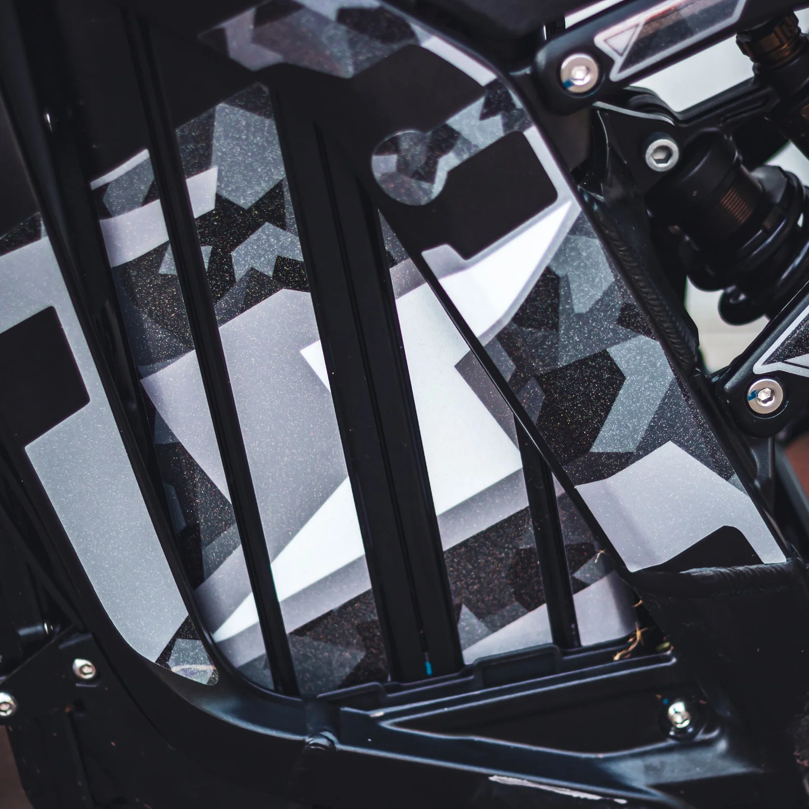 SUR RON OEM GRAPHICS KIT - GREY CAMO GLOSS - View 4