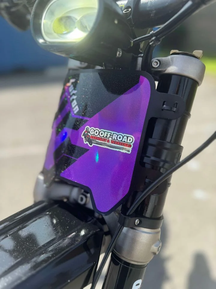SUR RON OEM GRAPHICS KIT - PURPLE HOLOGRAPHIC - View 2