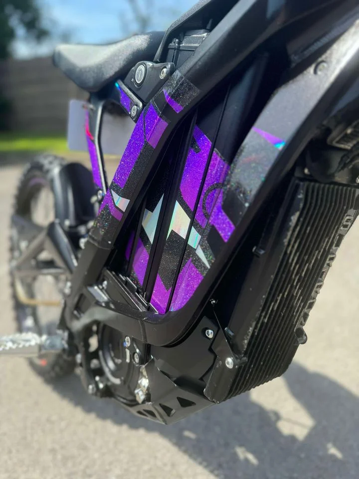 SUR RON OEM GRAPHICS KIT - PURPLE HOLOGRAPHIC - View 4