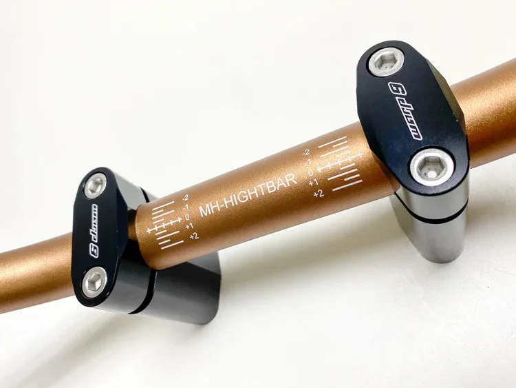 Warp 9 Tapped Handlebars for E-Moto, Sur Ron Ultra Bee - View 2