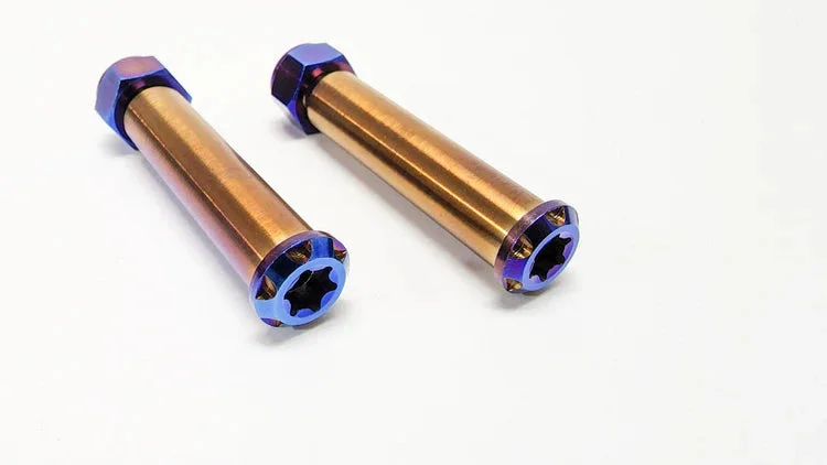 Warp 9 Titanium Footpeg Pivot Pin for SUR RON Ultra Bee