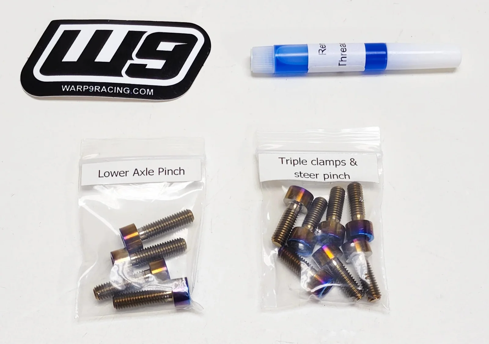 Warp 9 Titanium Fork Bolts - EXPECTED FEBRUARY - View 4