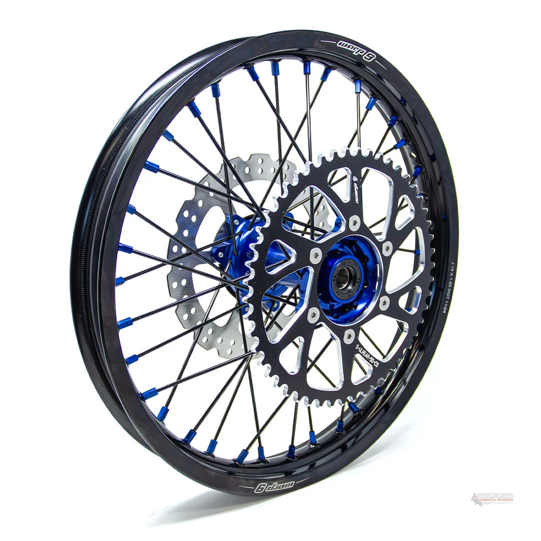 Warp 9 Ultra Bee Rear Wheel Blue 18 -